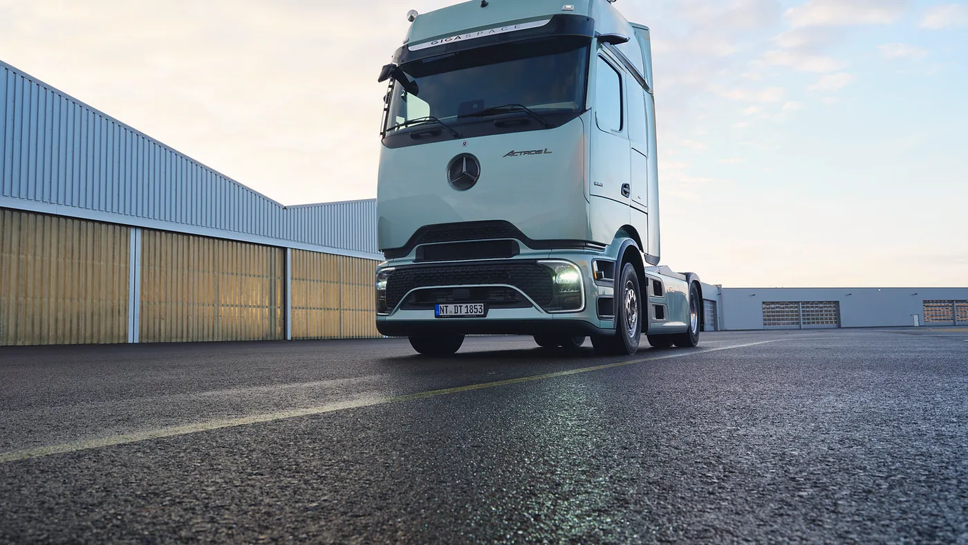 Mercedes-Benz Actros L ProCabin en una fotografía oficial del modelo