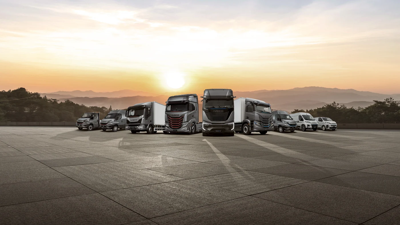 Gama IVECO Model Year 2026 con utilitarios y camiones pesados